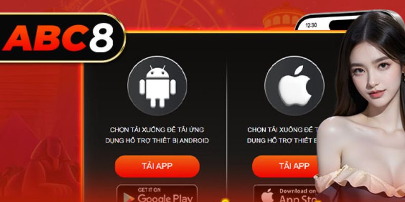 App ABC8 tương thích với cả hệ điều hành Android và iOS